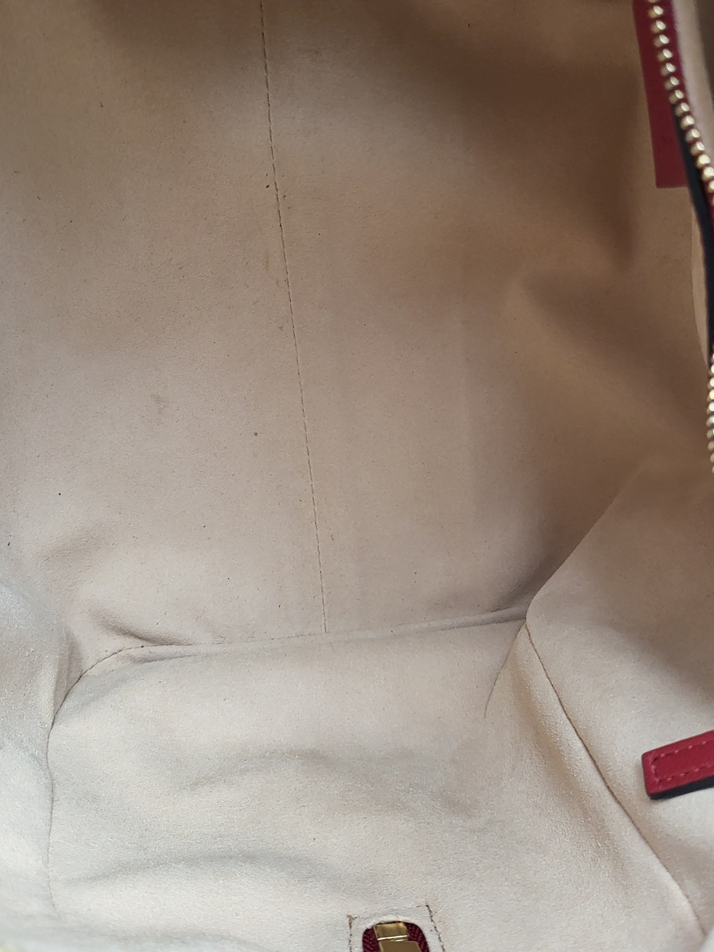 GUCCI GG Supreme Monogram Boston 35 Beige Blue Hibiscus Red..Authentic w/COA. - Picture 15 of 16